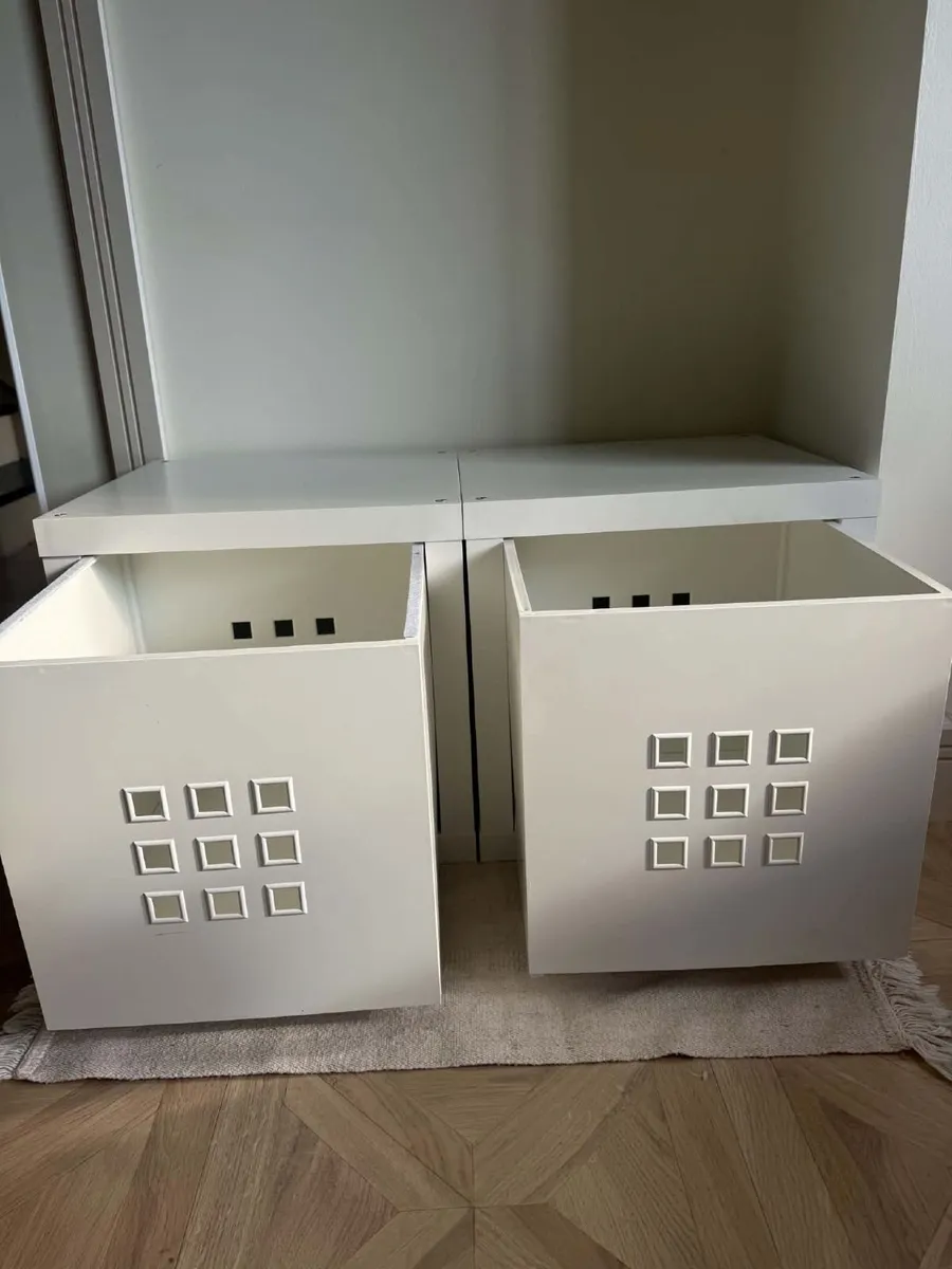 Ikea Kallax cubes with inserts - Image 2