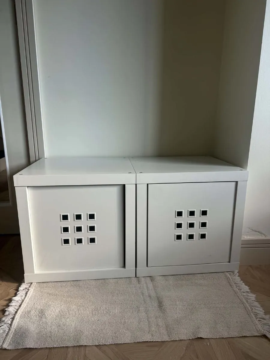 Ikea Kallax cubes with inserts - Image 1