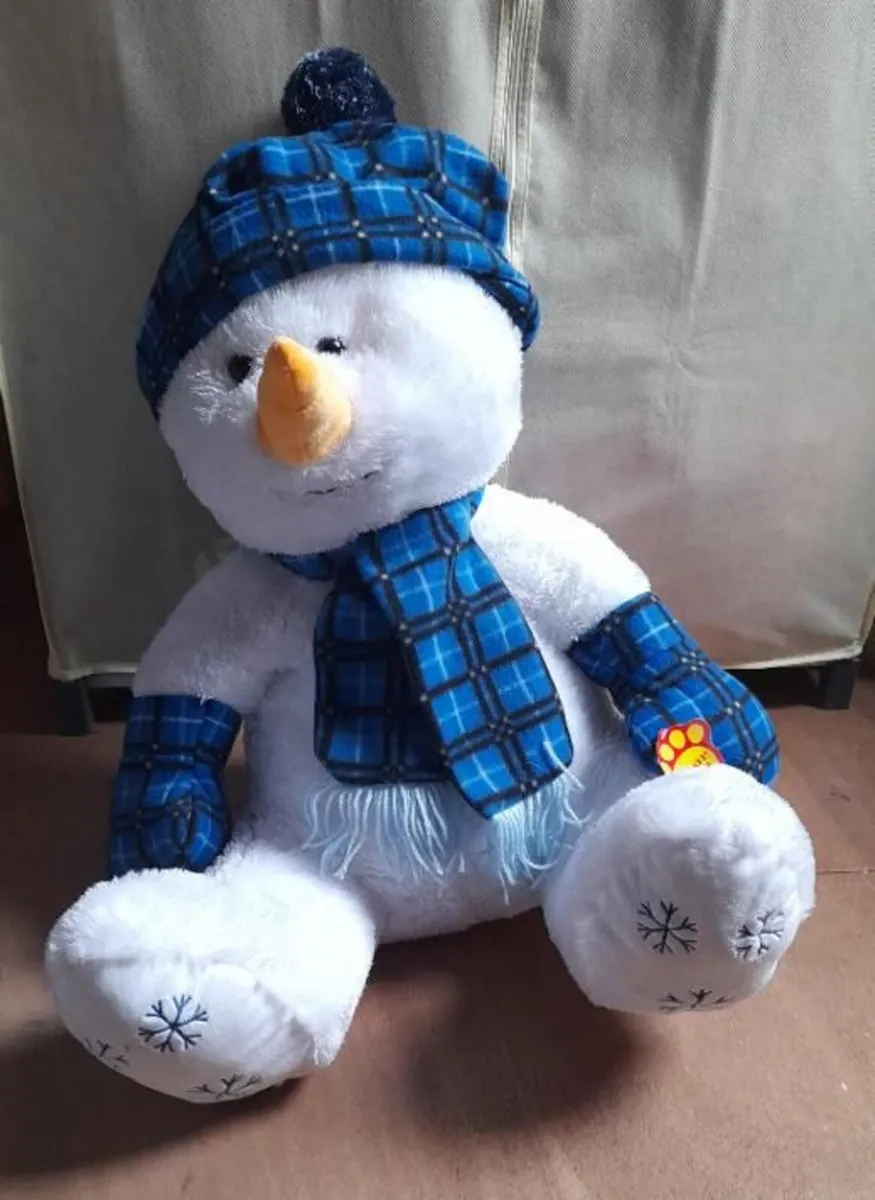 Large Snowman Plush