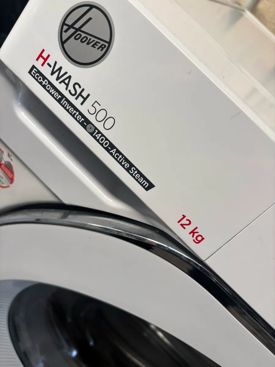 Hoover Washing Machine - Large 12KG Drum - Image 2