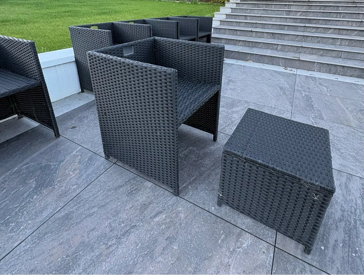 Rattan garden furniture - Image 2