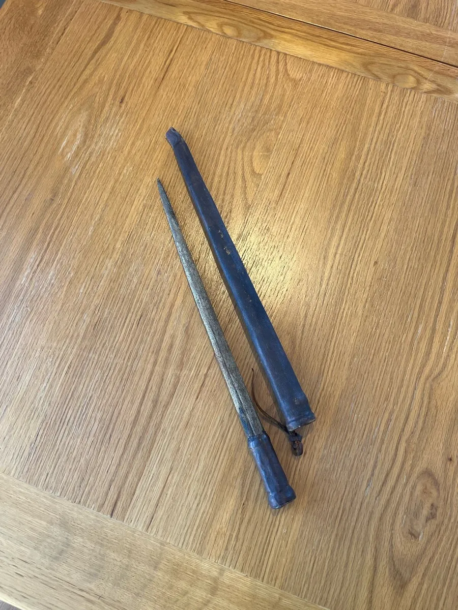 Antique Tribal Billfish Dagger - Image 1