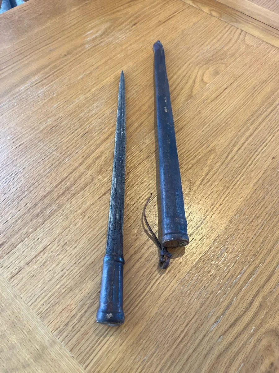Antique Tribal Billfish Dagger - Image 3