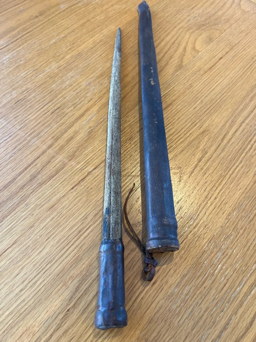 Antique Tribal Billfish Dagger - Image 2