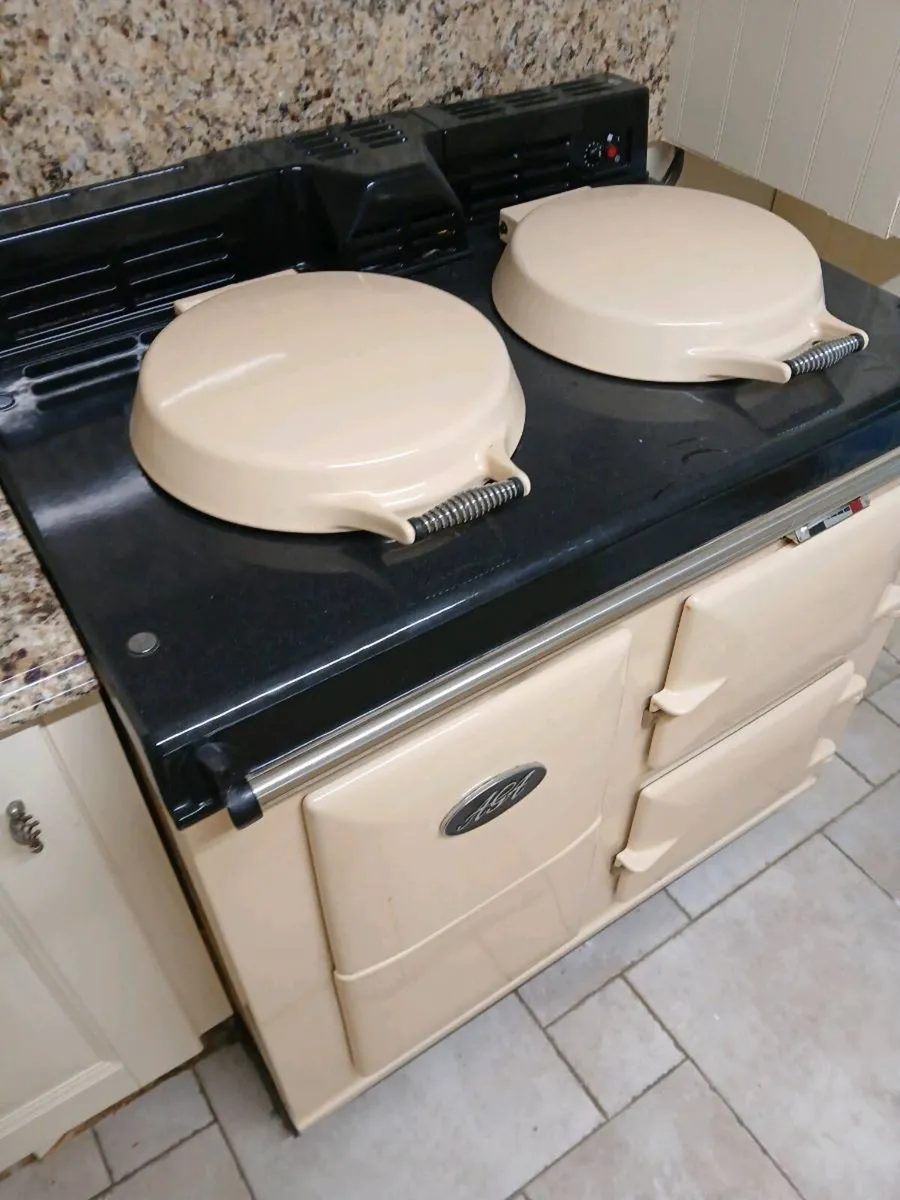 2 oven 30amp night storage Aga - Image 2