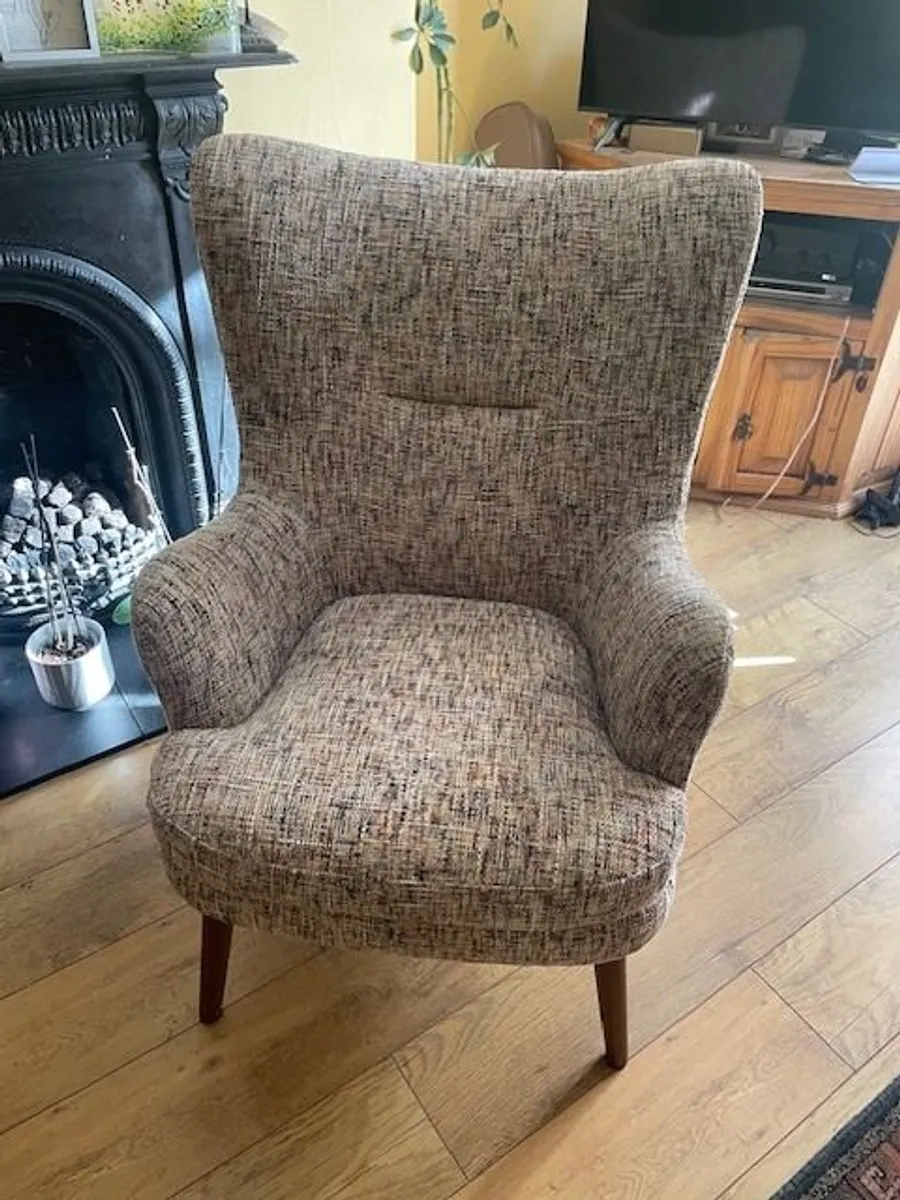 Fabric Armchair - Image 1