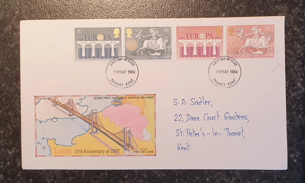 UK 1st Day Covers from 1984 - Image 2