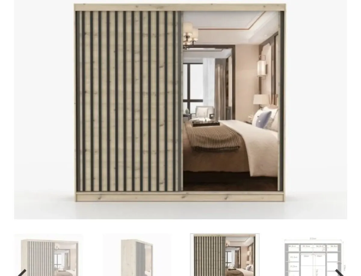 Verona Sliderobe 2.3m - Image 2