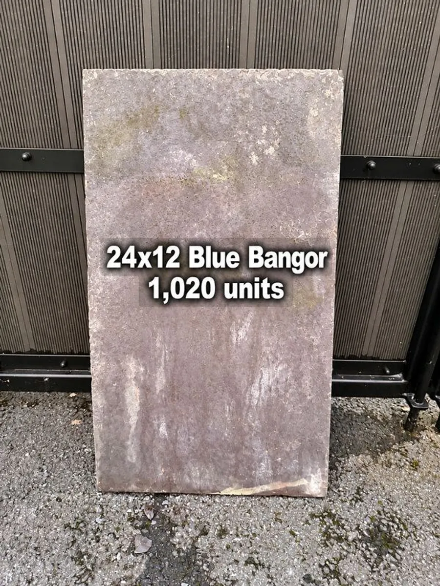 blue bangor slates - Image 1