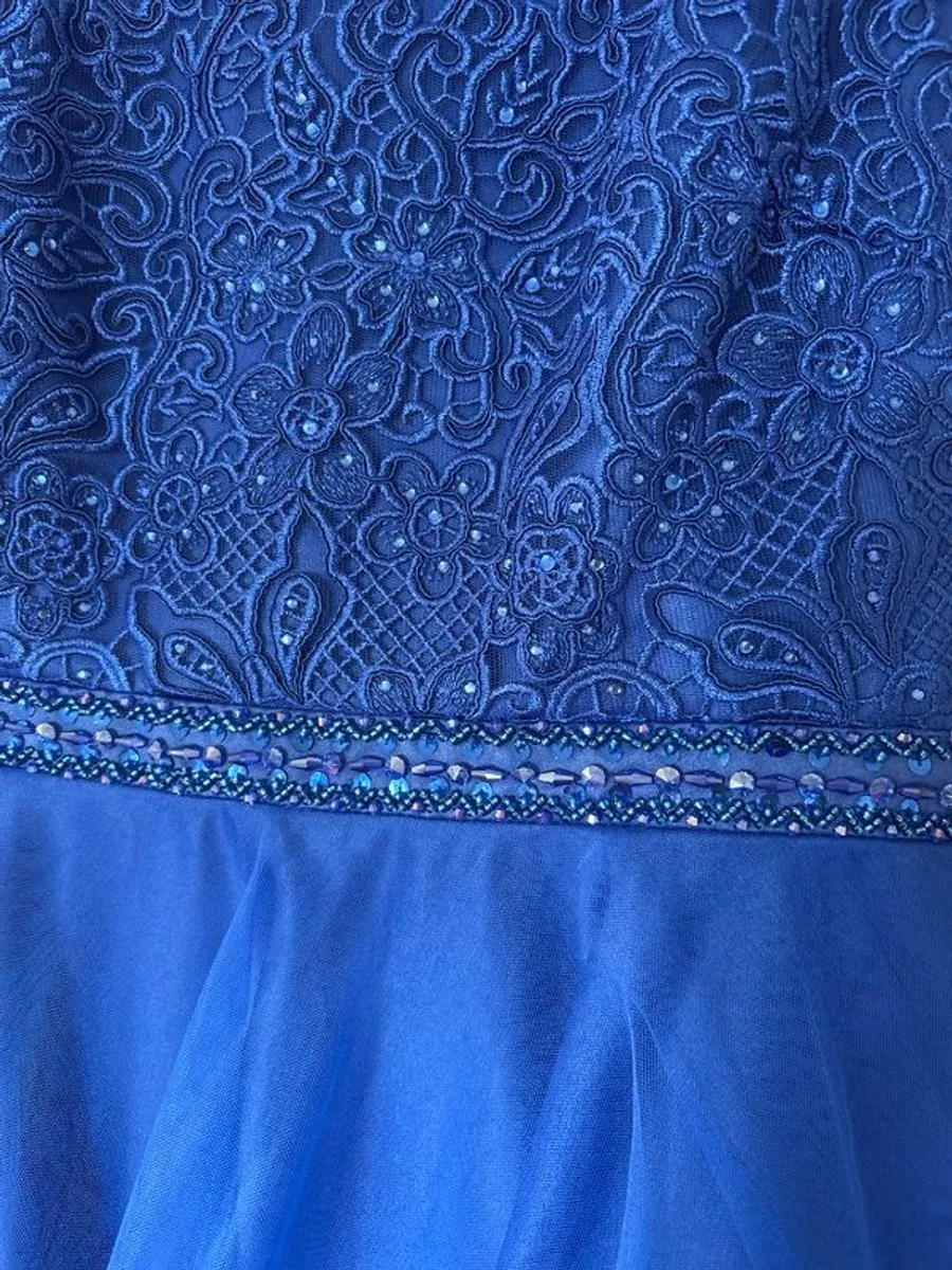 New Generations girls dress - royal blue - Image 2