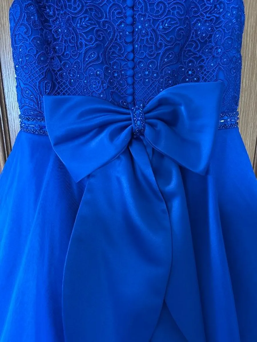 New Generations girls dress - royal blue - Image 3