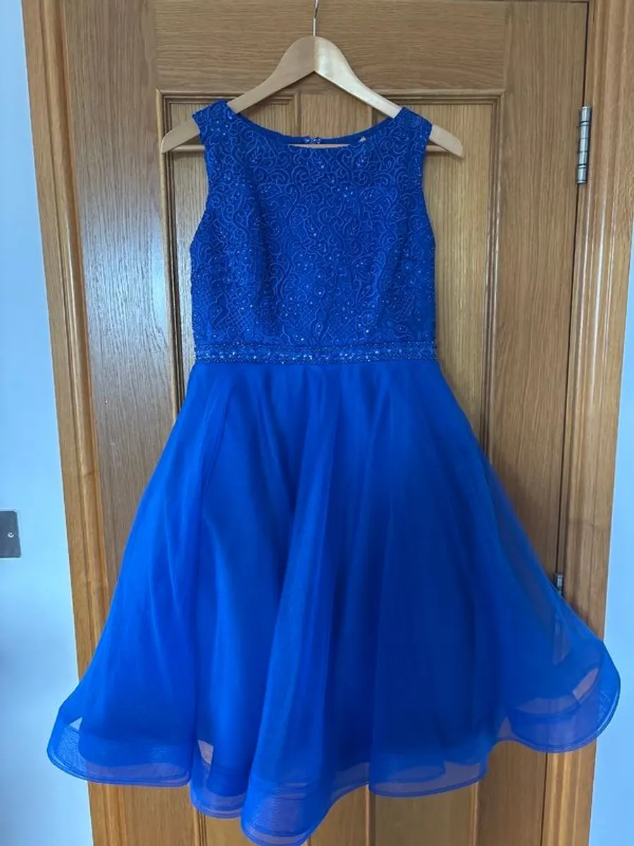 New Generations girls dress - royal blue - Image 1