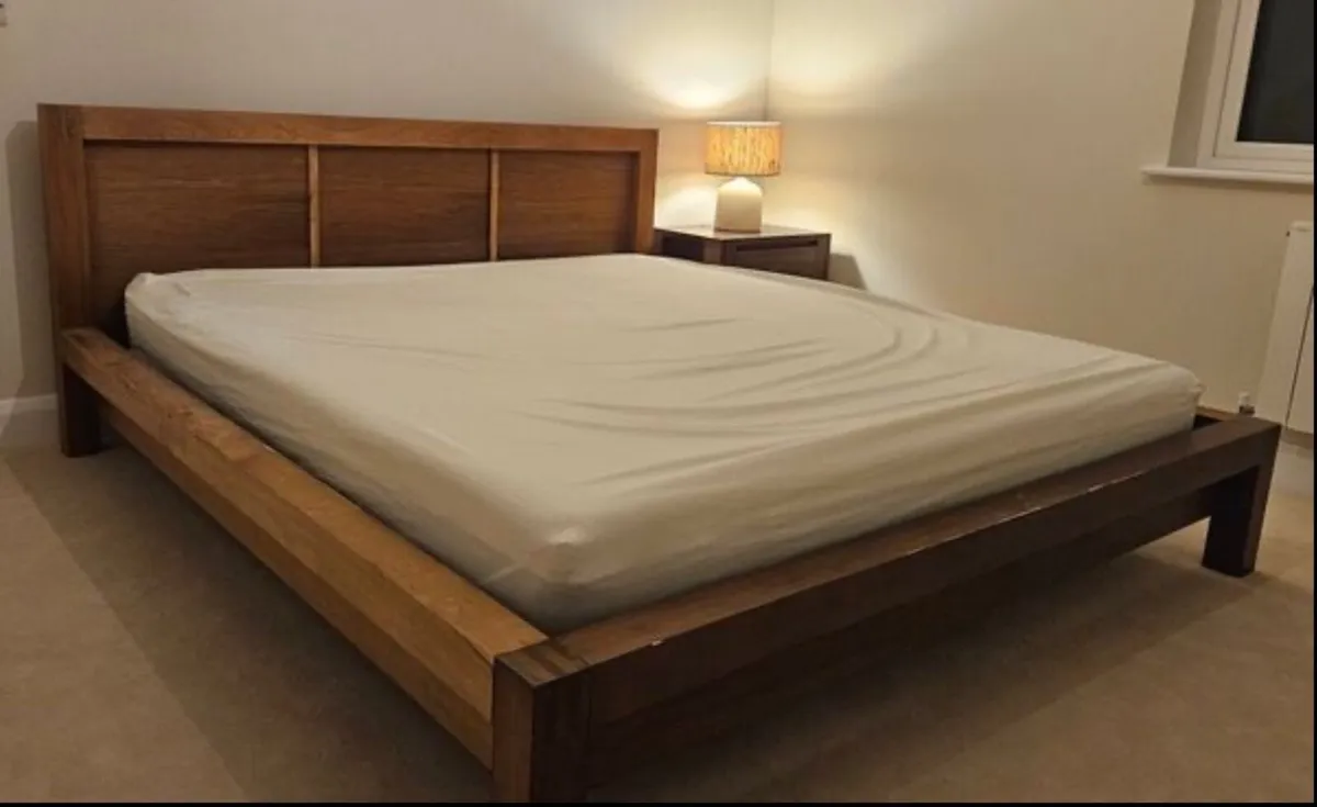 Magnificent Extremely Solid SuperKing Size Bed - Image 1