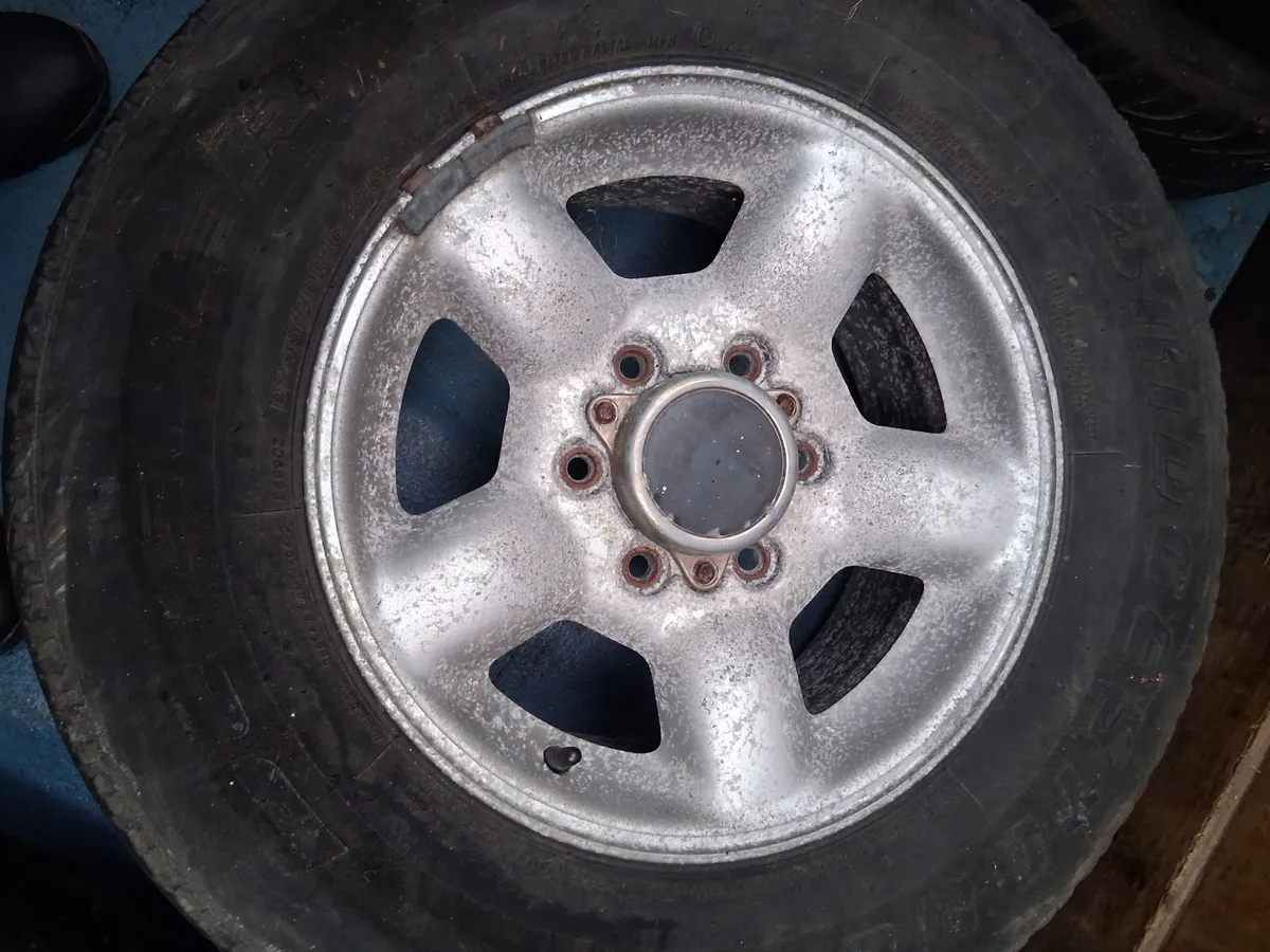 2 x 16 inch alloy wheels for Isuzu Trooper - Image 1