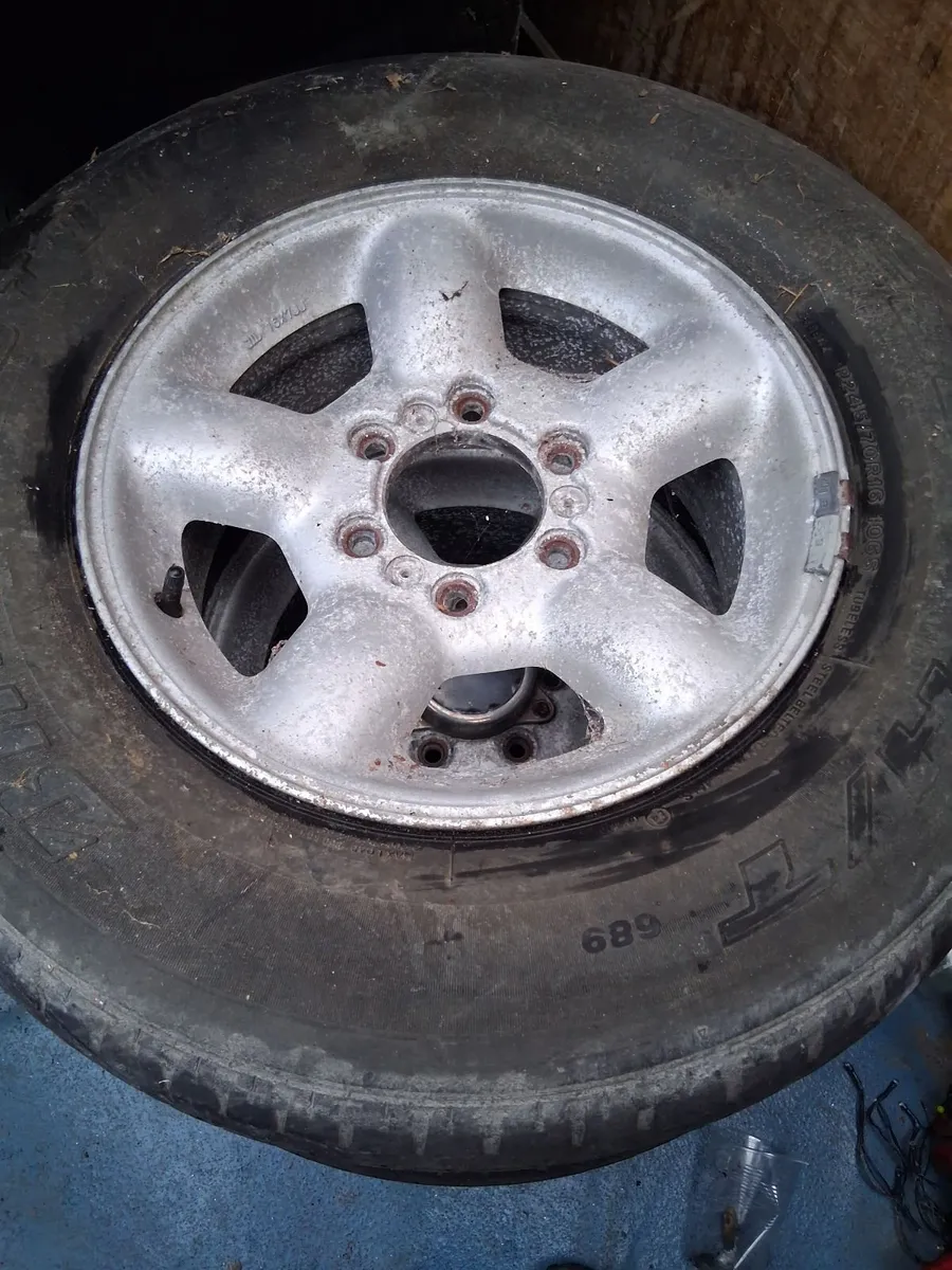 2 x 16 inch alloy wheels for Isuzu Trooper - Image 2