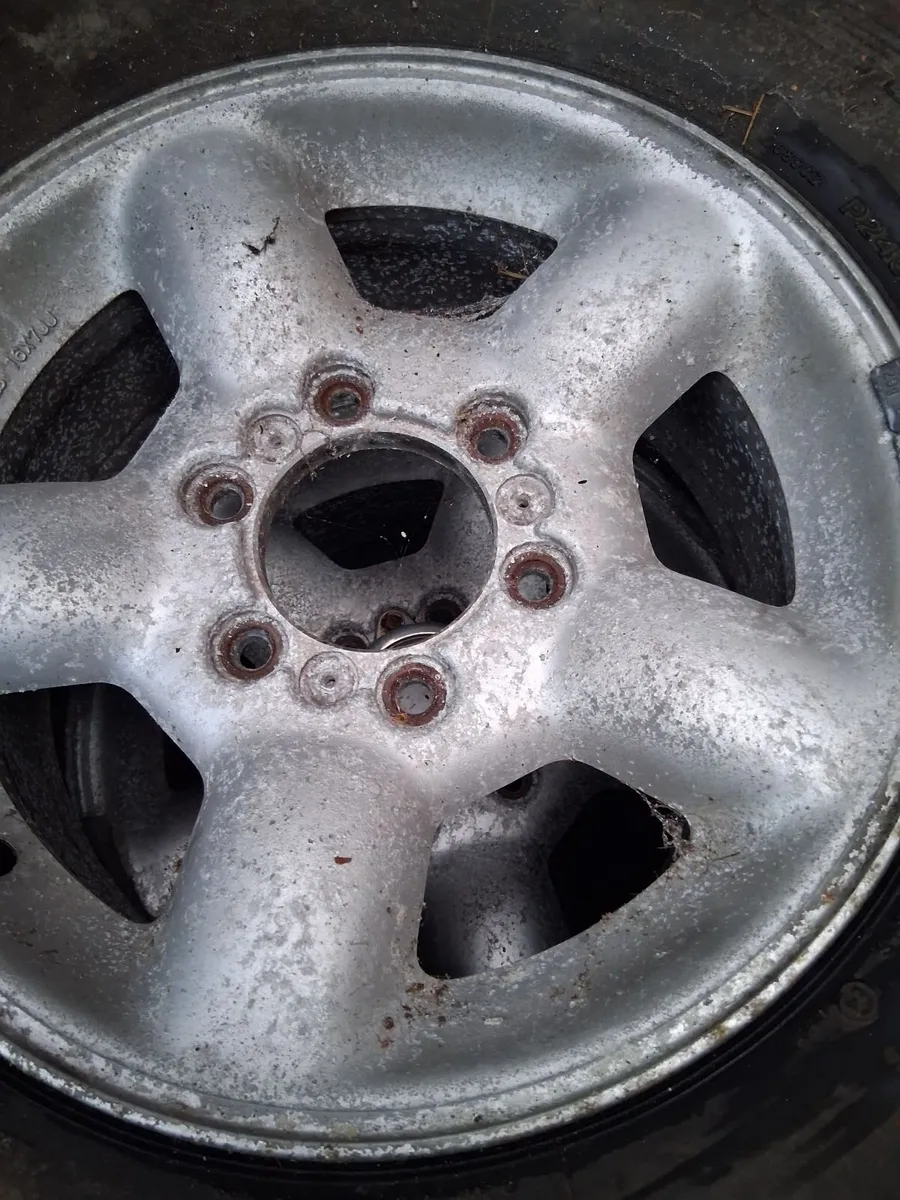 2 x 16 inch alloy wheels for Isuzu Trooper - Image 4