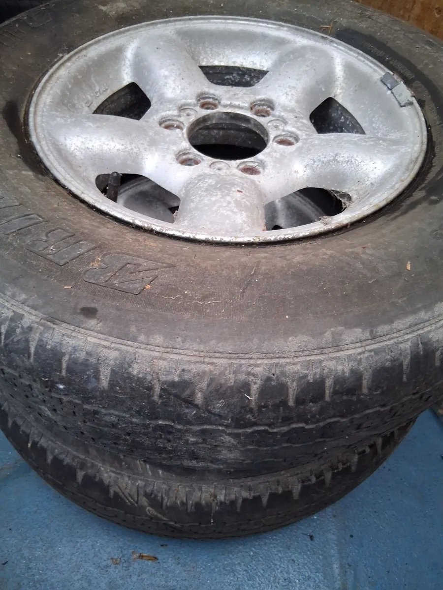 2 x 16 inch alloy wheels for Isuzu Trooper - Image 3