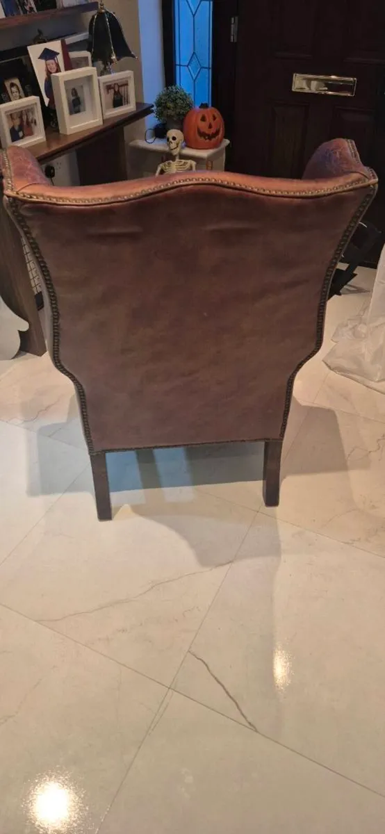 Halo 1976 Leather Armchair - Image 3