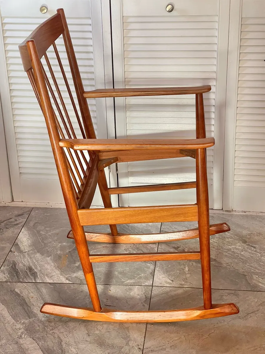 Mid century Danish rocking chair - Image 1