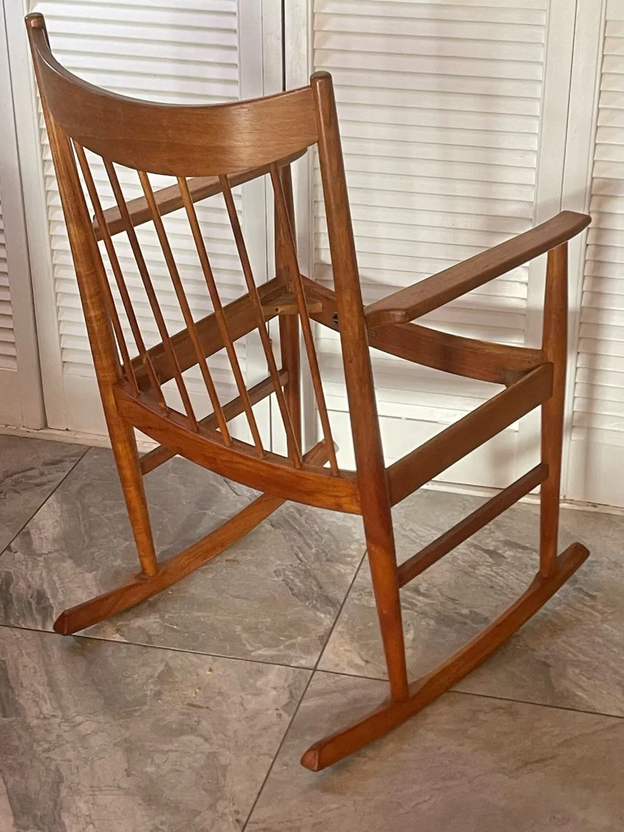 Mid century Danish rocking chair - Image 3
