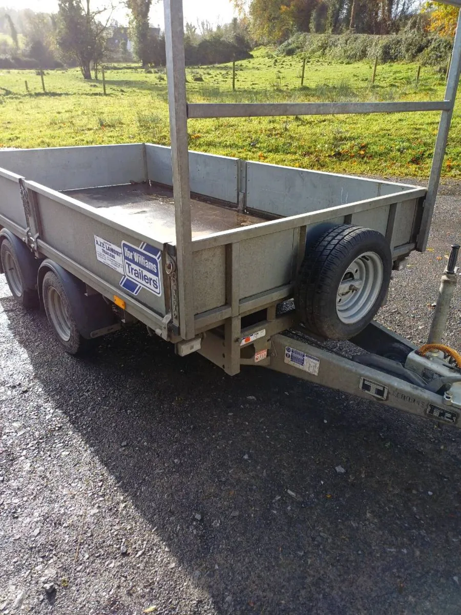 Ifor williams 10x5'6 dropside £2850 - Image 1