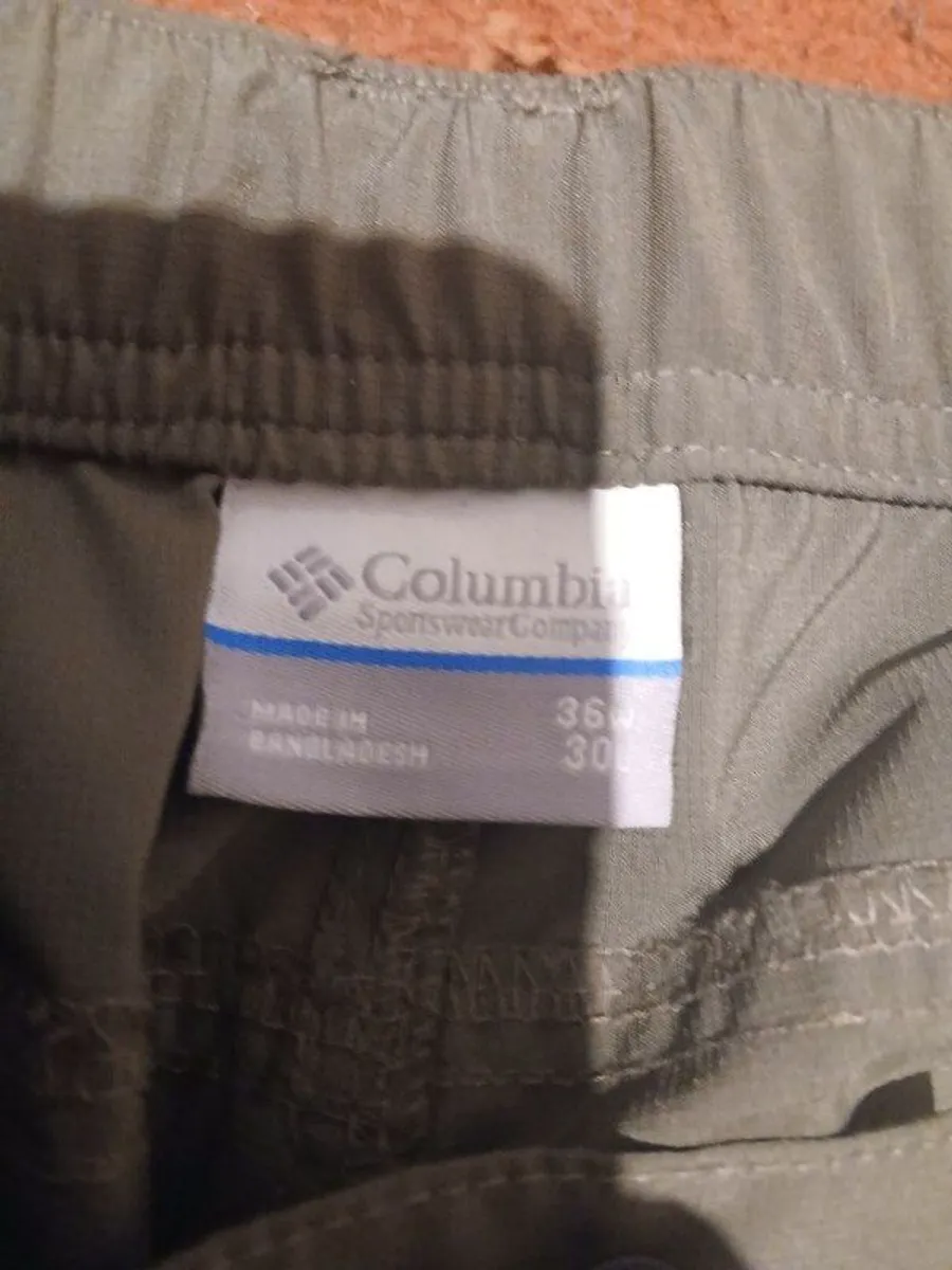 Columbia Silver Ridge Utility Convertible Trousers 36W,approx. 29L - Image 3