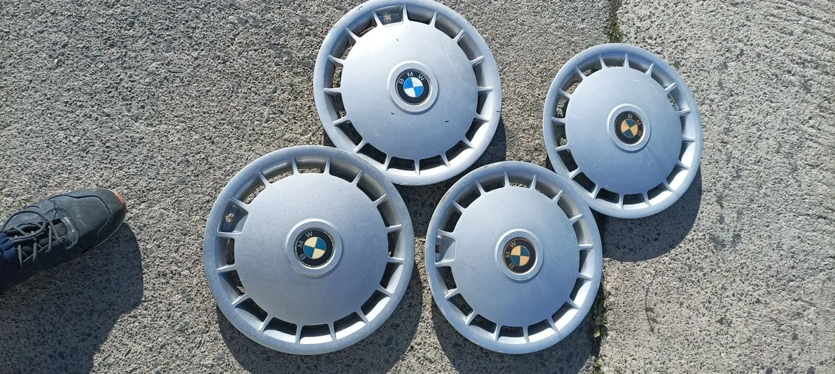 BMW E30 14" wheel trims.