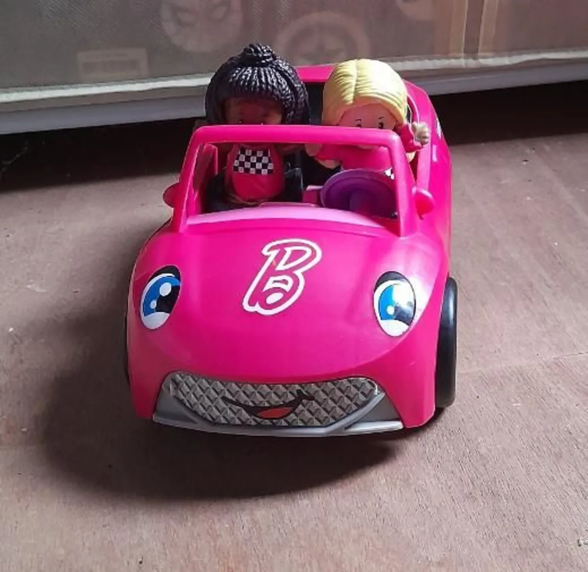 Fisher Price Little People Barbie Convertible Car - Image 2