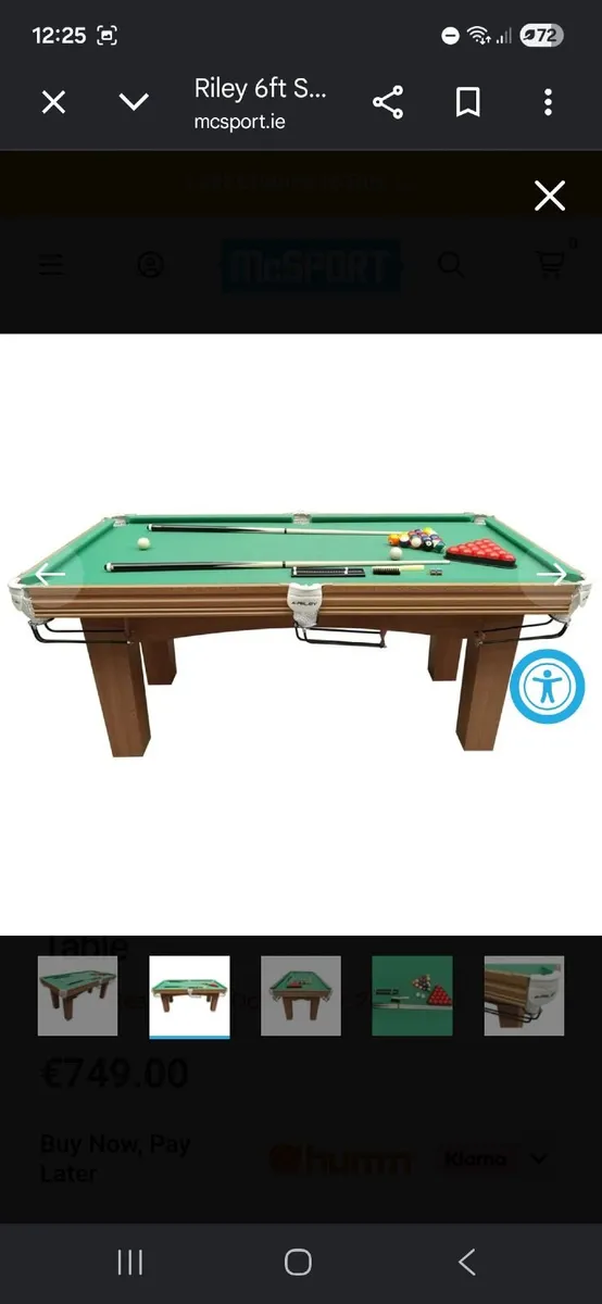 Snooker / pool table - Image 2