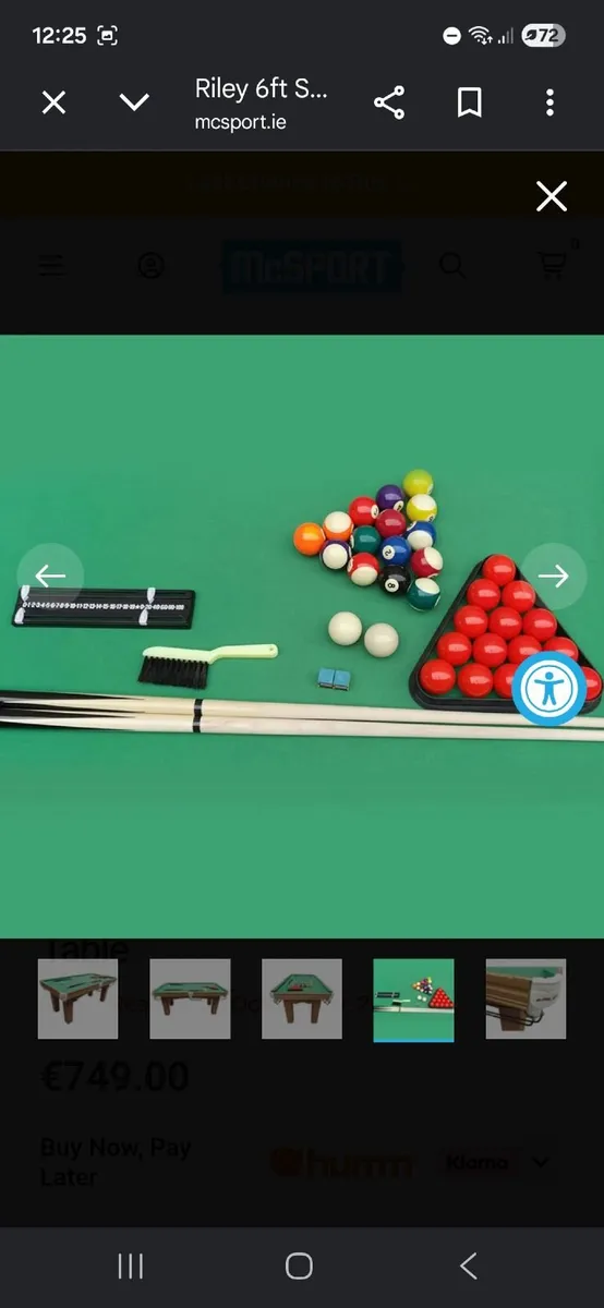 Snooker / pool table - Image 4