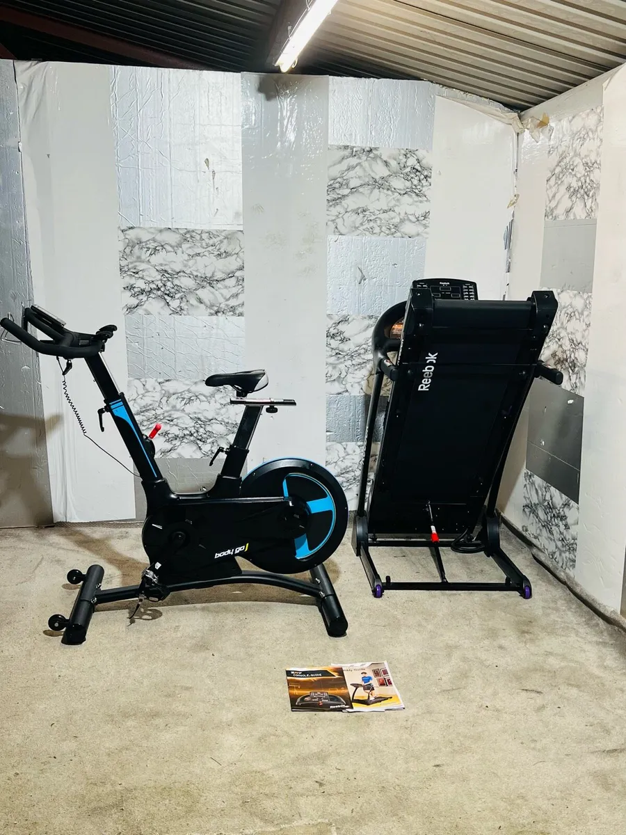 MOTORISED TREADMILL LARGE BIKE 20KG WHEEL - Image 2