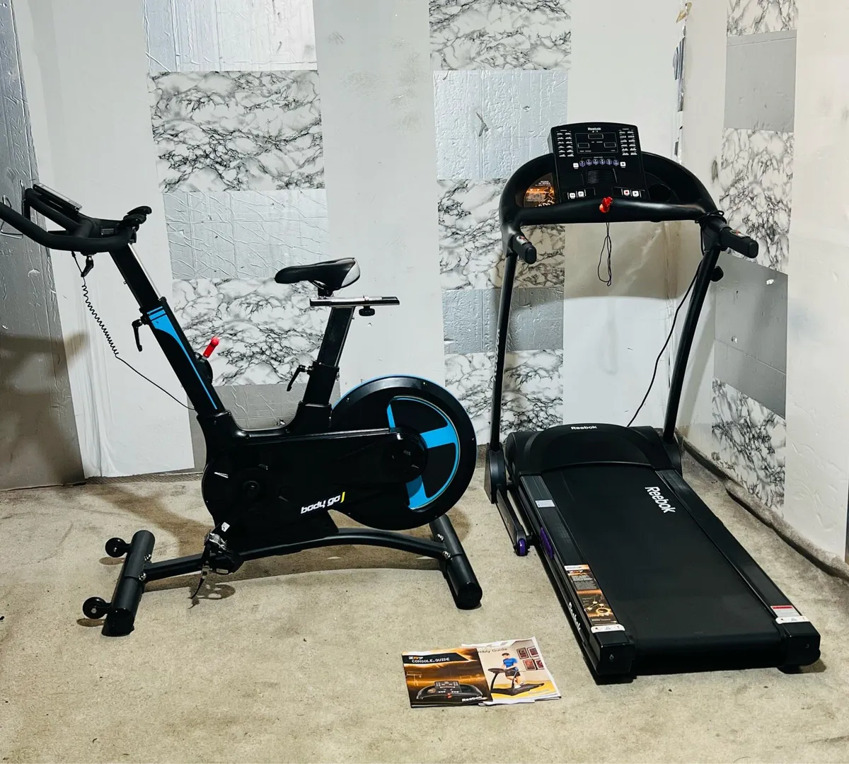 MOTORISED TREADMILL LARGE BIKE 20KG WHEEL - Image 1