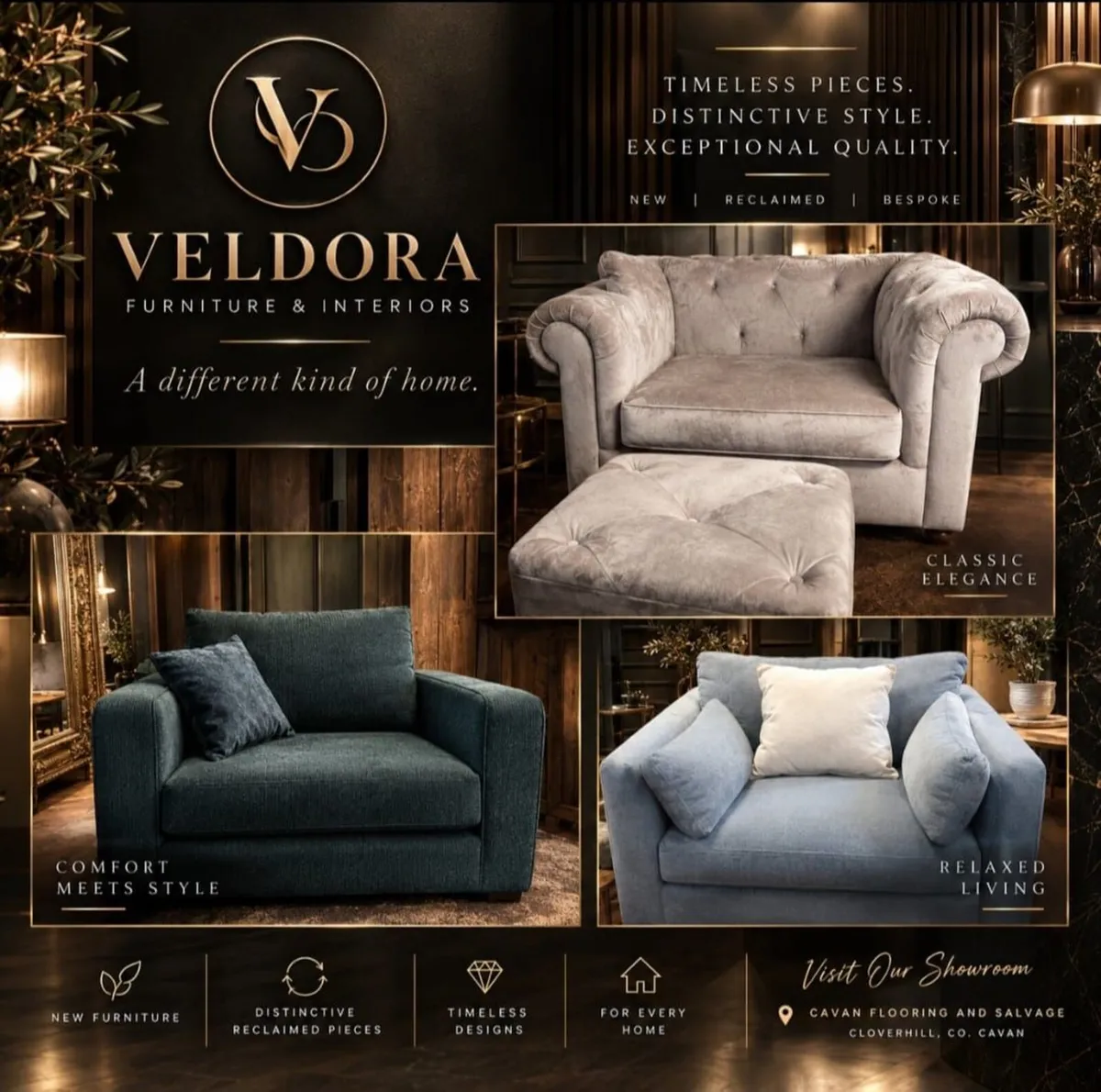 ✨ VELDORA | FURNITURE & INTERIORS ✨  * A different