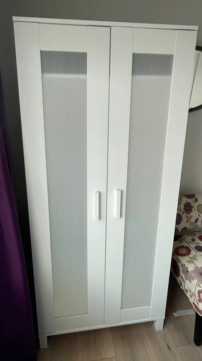White double wardrobe - Image 1