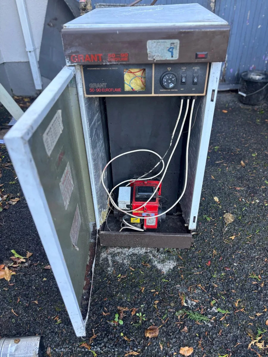 Grant euroflame 50/90 oil boiler - Image 2
