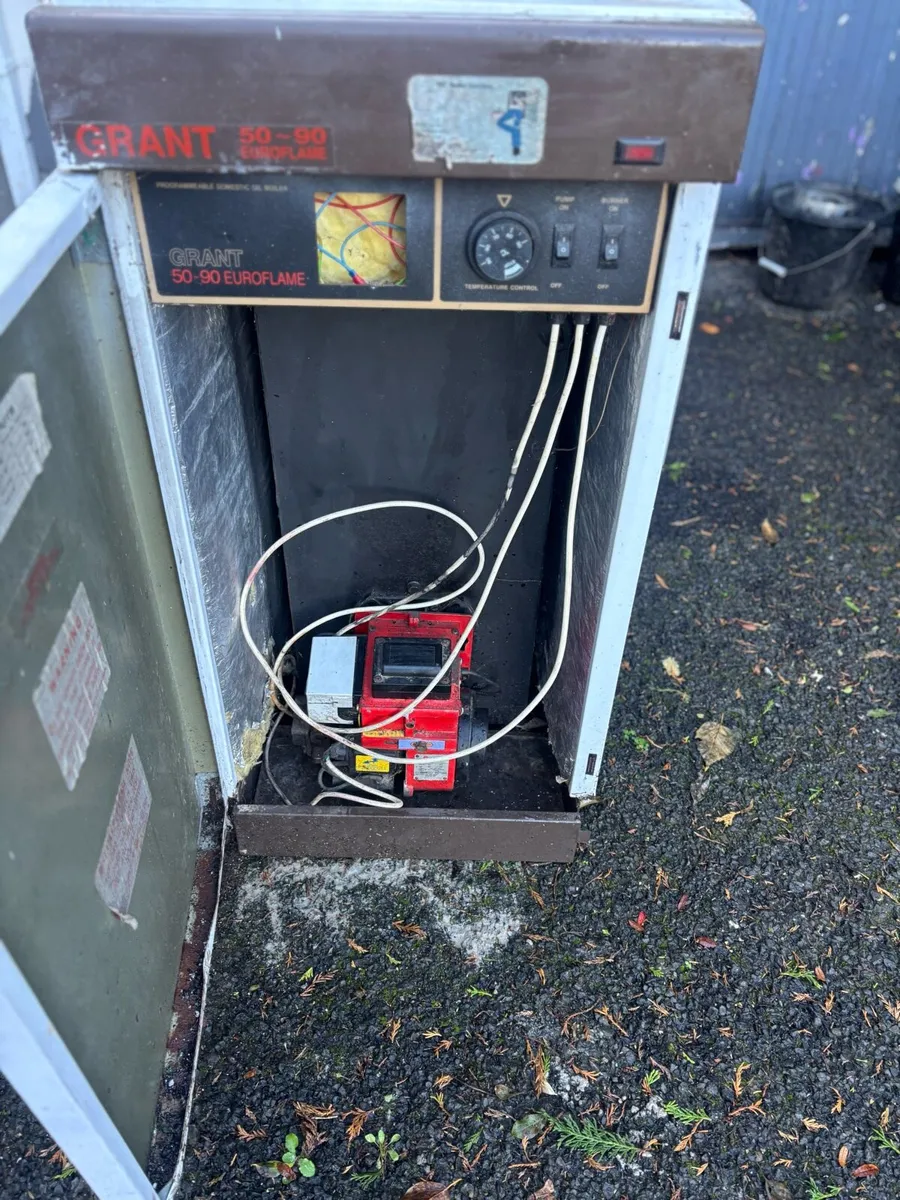 Grant euroflame 50/90 oil boiler - Image 3