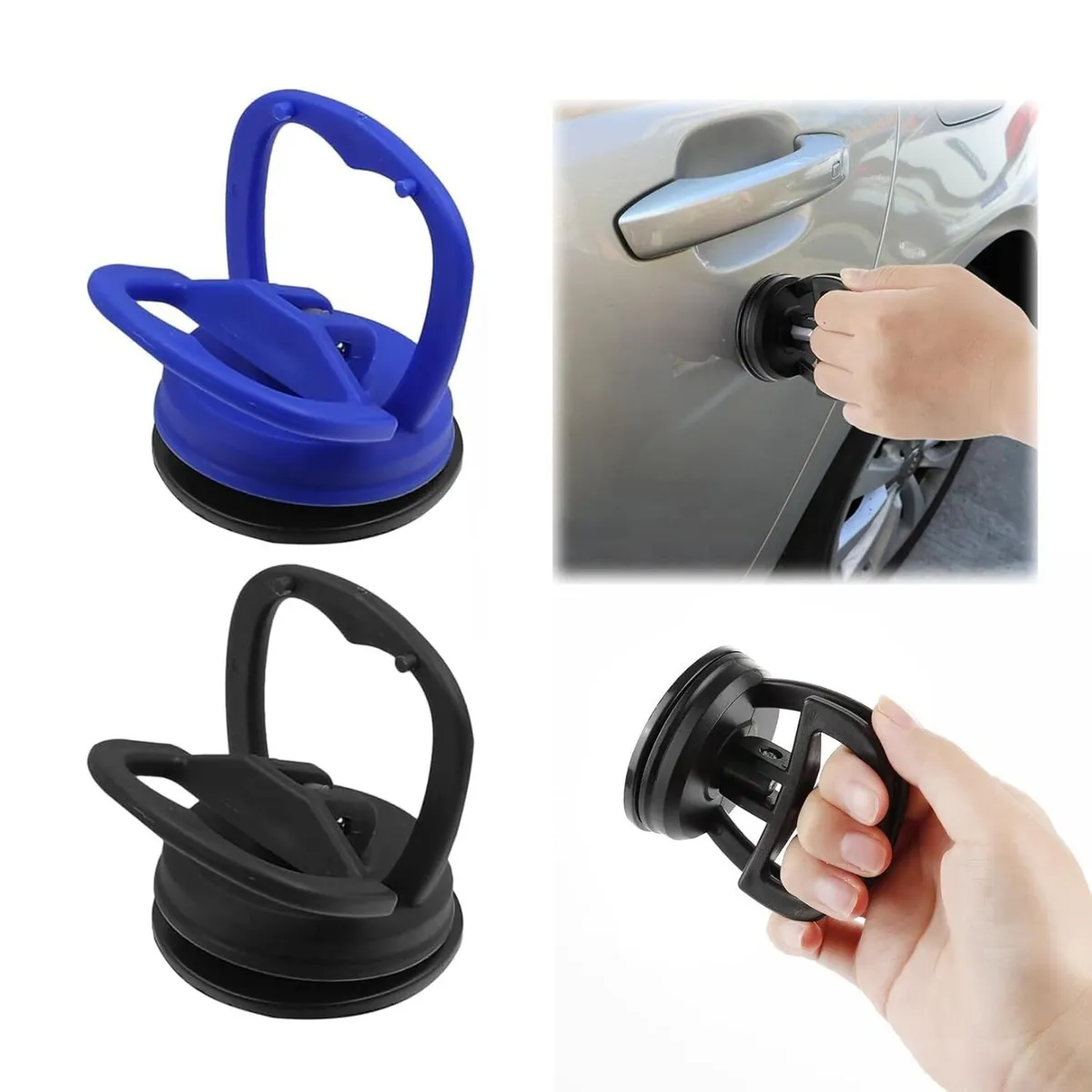 Suction Cup Car Dent Remover Tool Set 2Pcs - Image 1