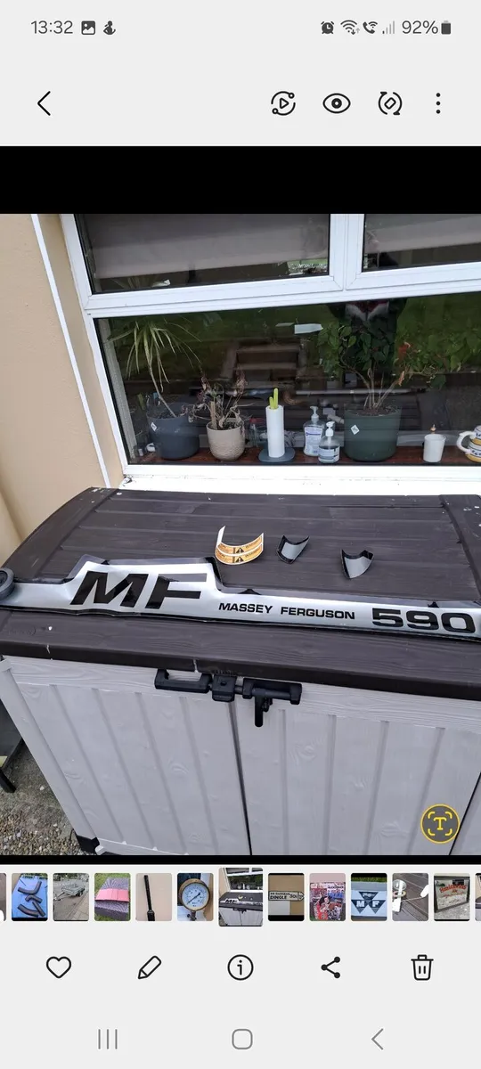 Massey  590 sticker kit - Image 1