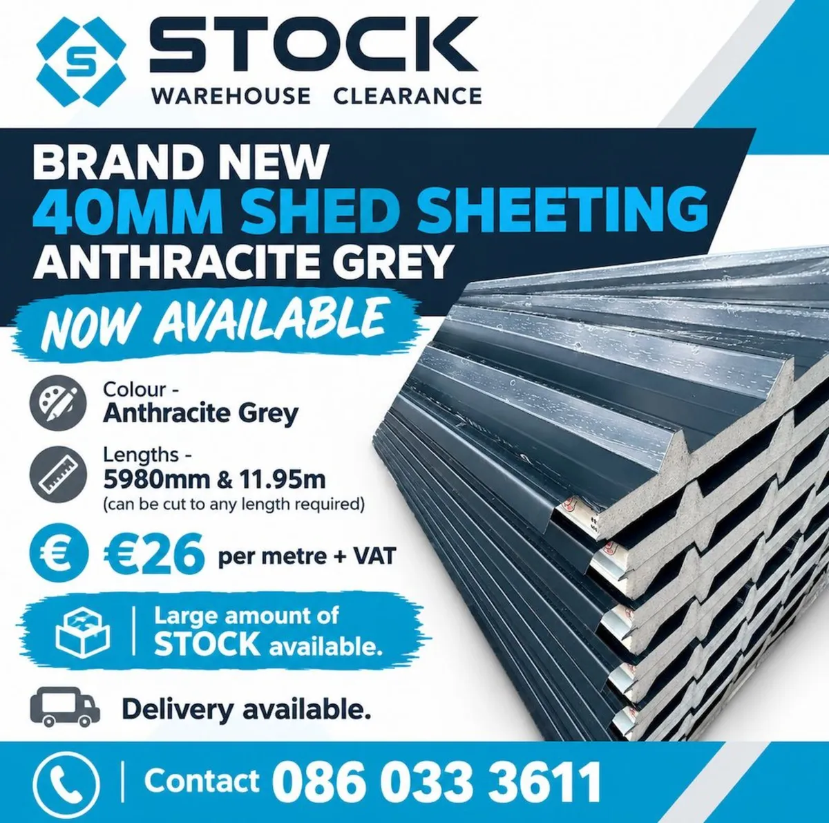 40mm insulated sheeting