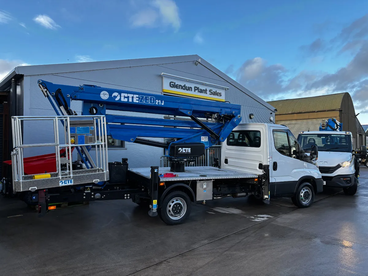 New CTE|Iveco ZED21.3JHV truck mounted boom lifts - Image 4
