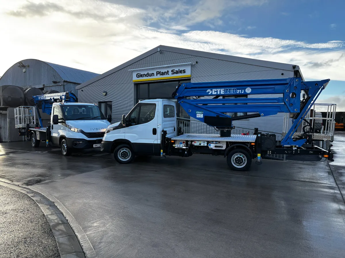 New CTE|Iveco ZED21.3JHV truck mounted boom lifts - Image 1