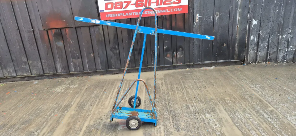 Upright plasterboard and slab trolley - Image 3