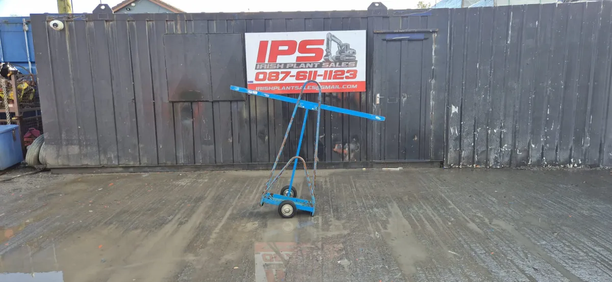 Upright plasterboard and slab trolley - Image 1