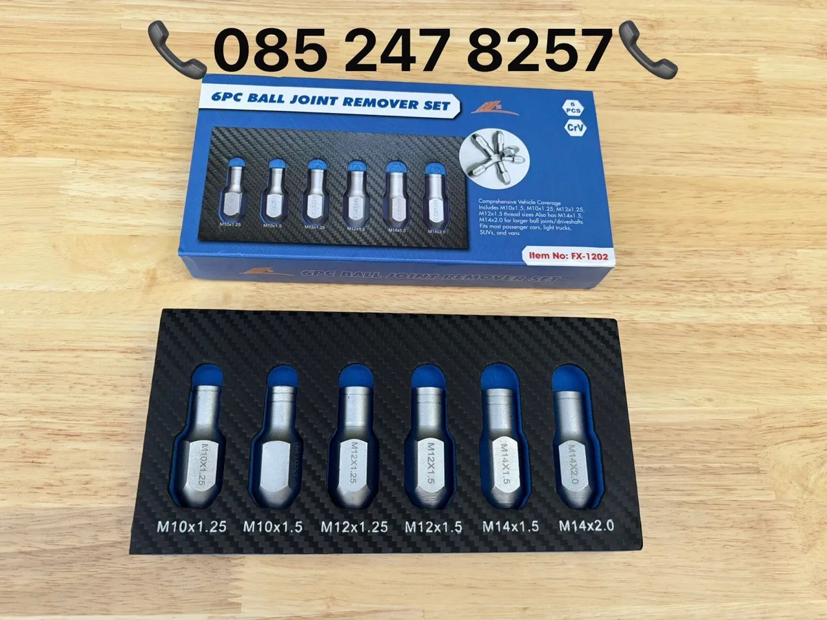 Brand New 6Pc Ball Joint Remover Adapter Set - Image 1