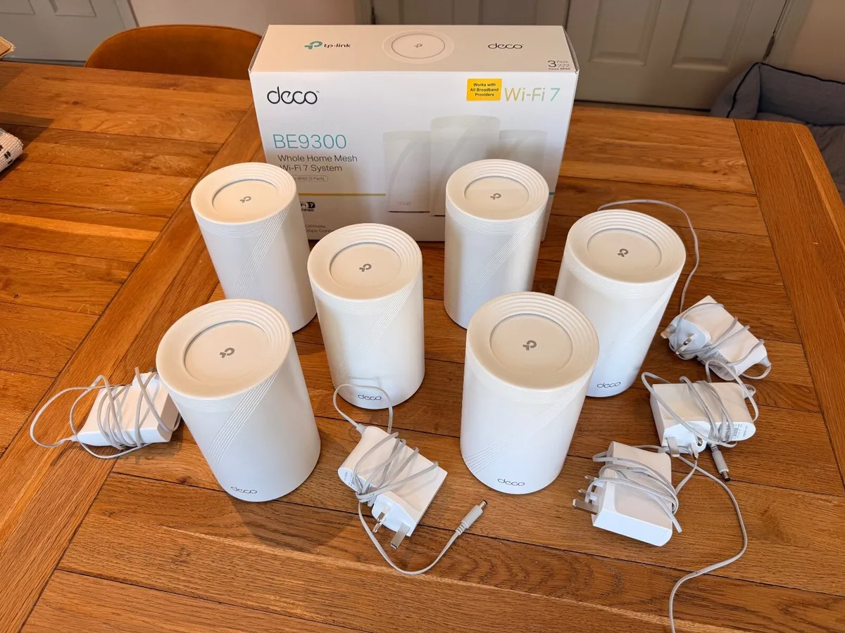 TP-Link Deco WiFi 7 Mesh BE9300 Deco x 6 - Image 1