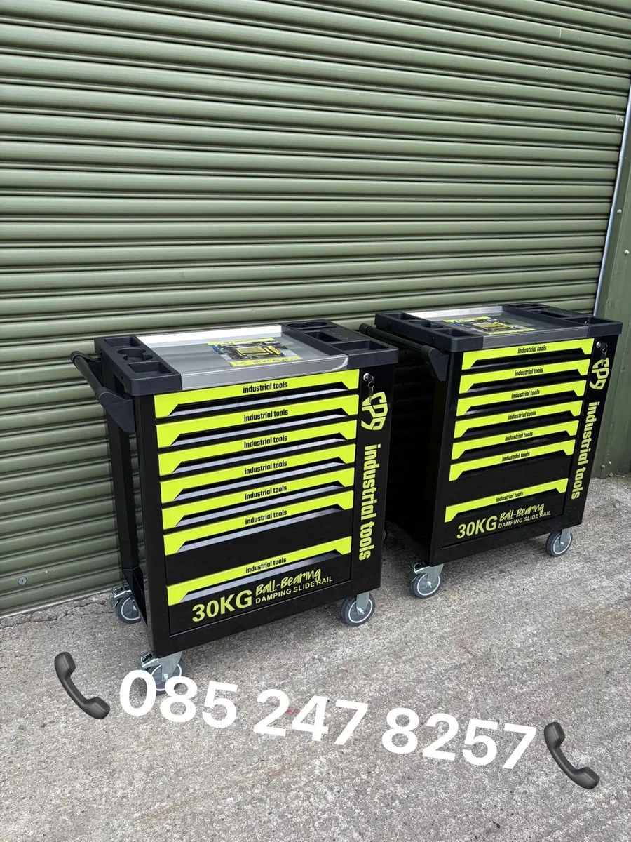 Brand New 7 Drawer Tool Chest + Side Cabinet - Image 2