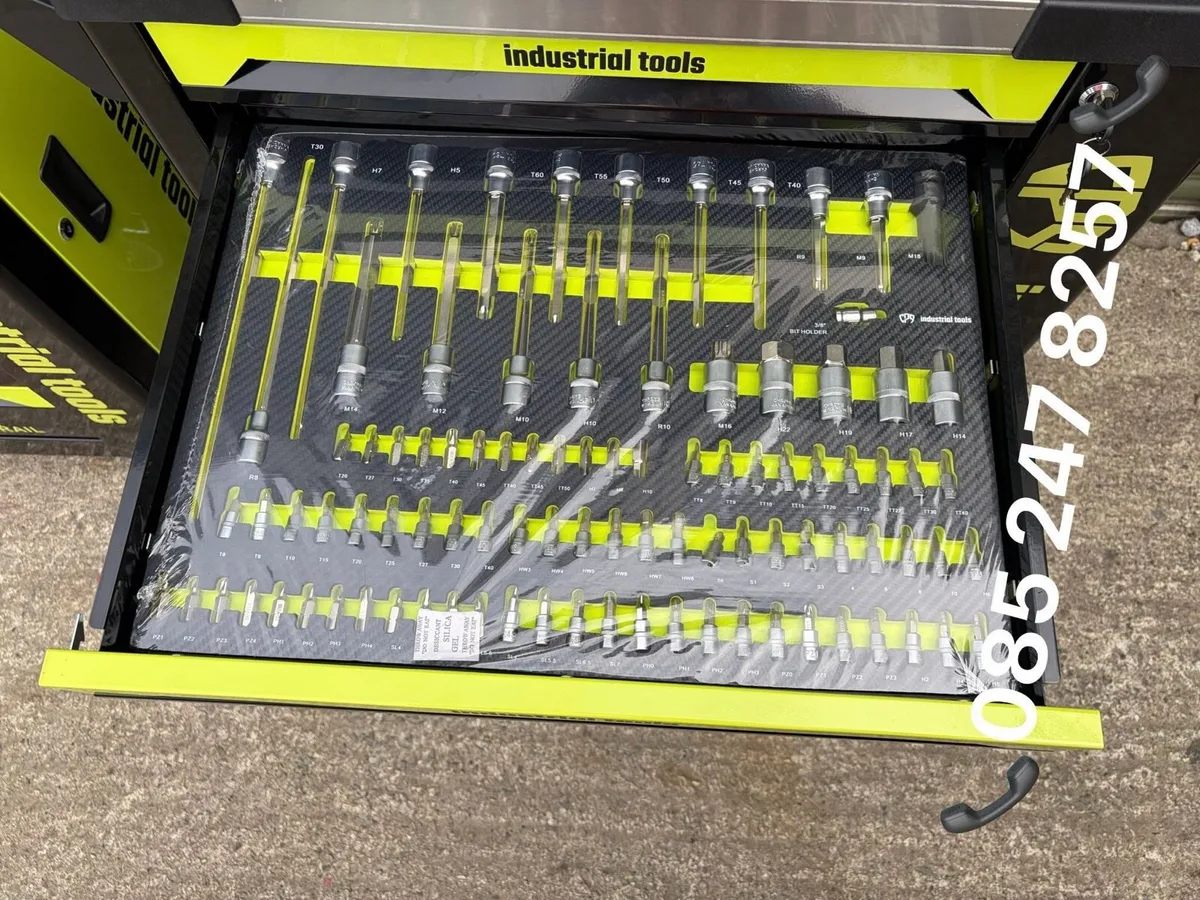 Brand New 7 Drawer Tool Chest + Side Cabinet - Image 4