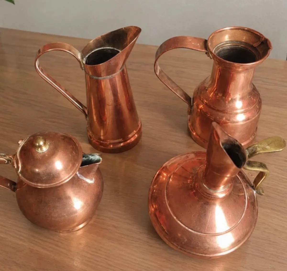 Vintage Copper collection set of 4 - Image 2