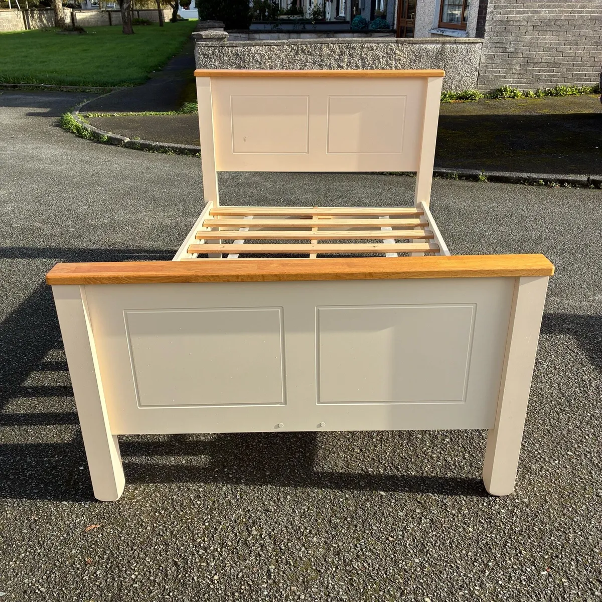 Solid 4ft Small Double bed Frame - Image 3
