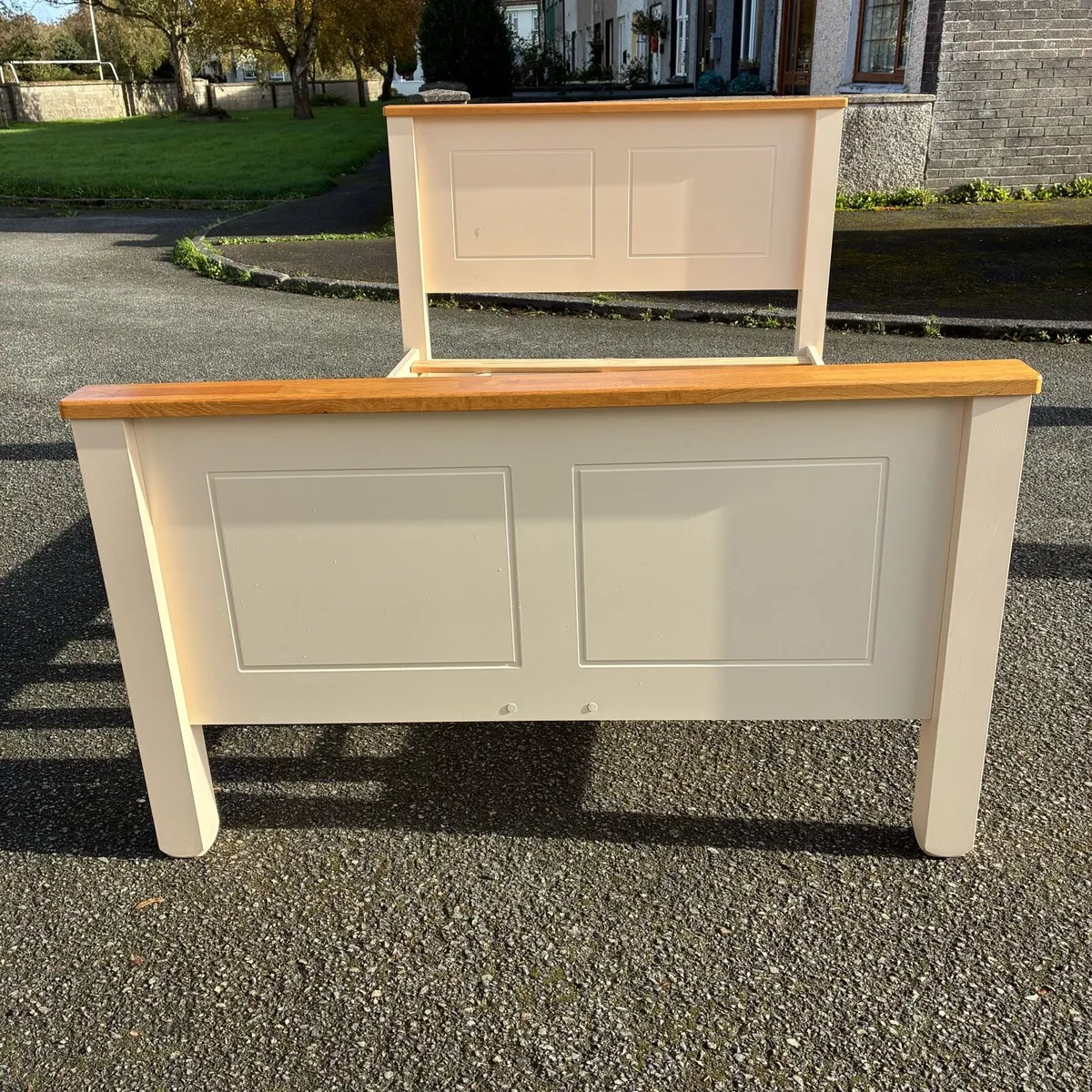Solid 4ft Small Double bed Frame - Image 4